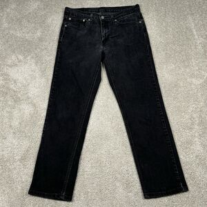 Levi's 541 Jeans Athletic Taper Fit Men's Size 32x30 Relaxed Black Denim